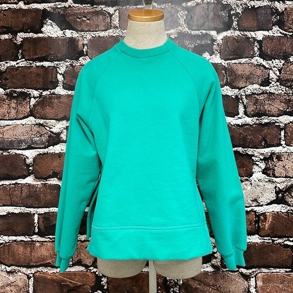 Wray Pullover Women's X Small XS Arcade Green Vinnie Long Sleeve Crew Neck NWT - Picture 5 of 16